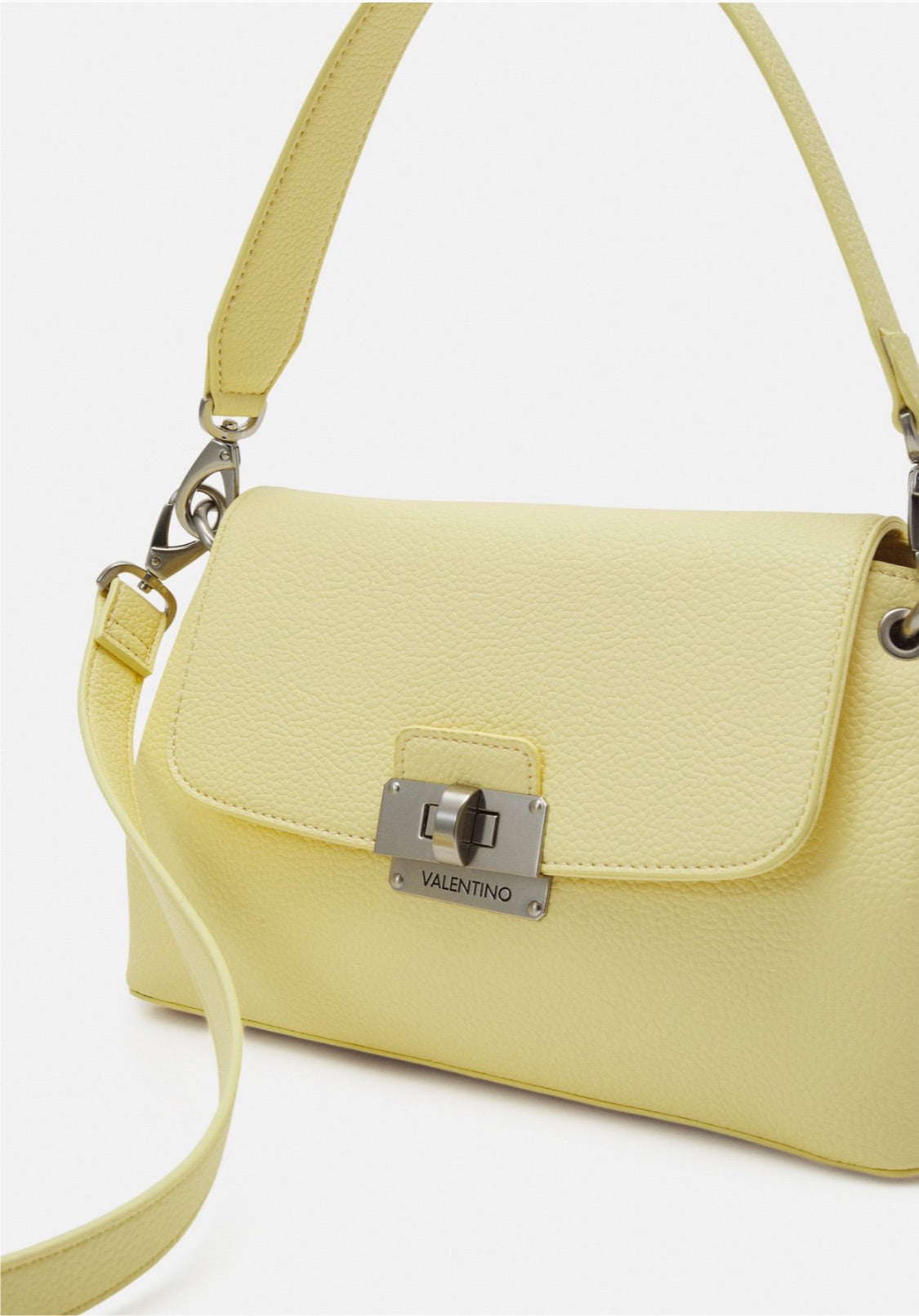 Borsa a Spalla Branca Gialla Valentino By Mario Valentino