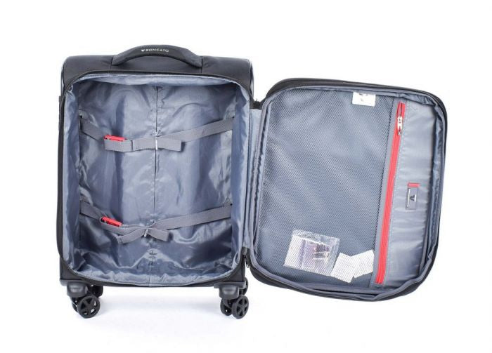 Bagaglio a mano Twin Nero 55X40x20 Roncato