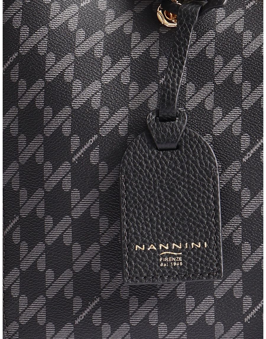 Bauletto Nannini Pelle Precious Nero