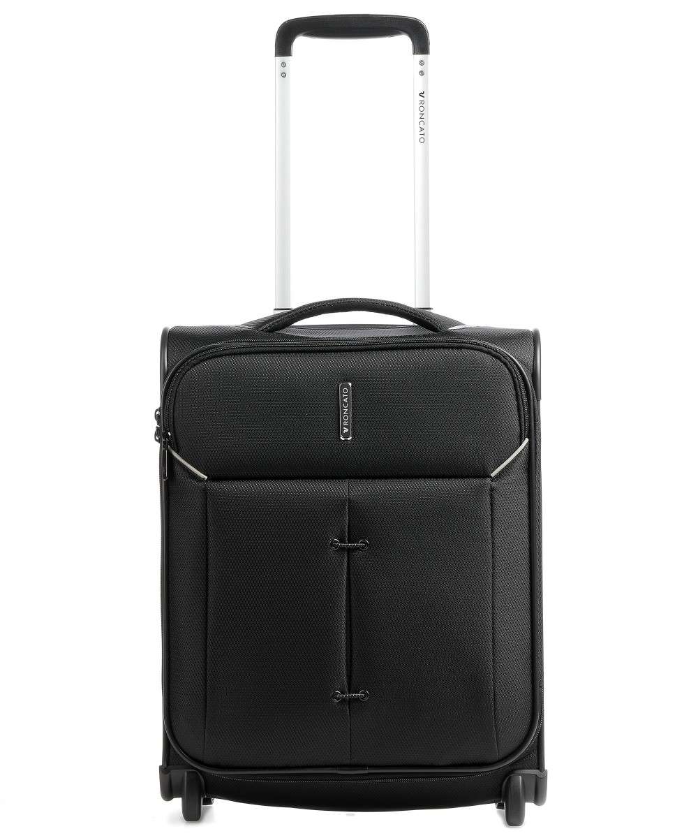 Bagaglio a Mano Con Ruote Sotto Sedile Easyjet 45x36x20 Ironik Nero