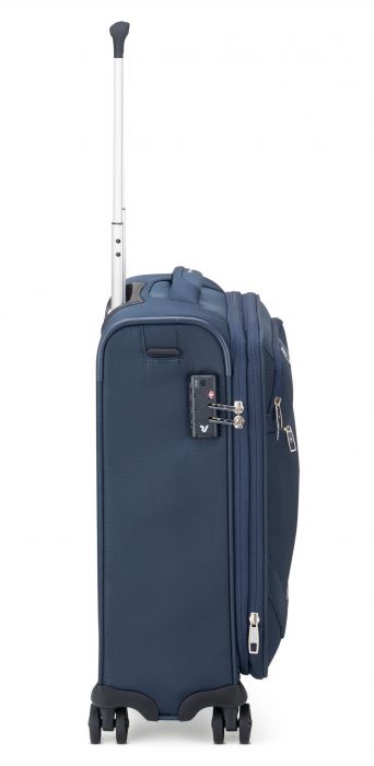 Trolley cabina Roncato 4 RUOTE Joy 6213 espandibile Blu 55x40x20