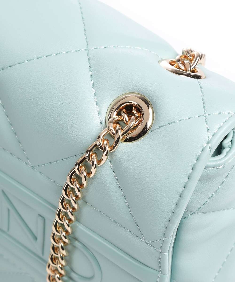 Ada Borsa a Tracolla Azzurro Polvere Ecopelle