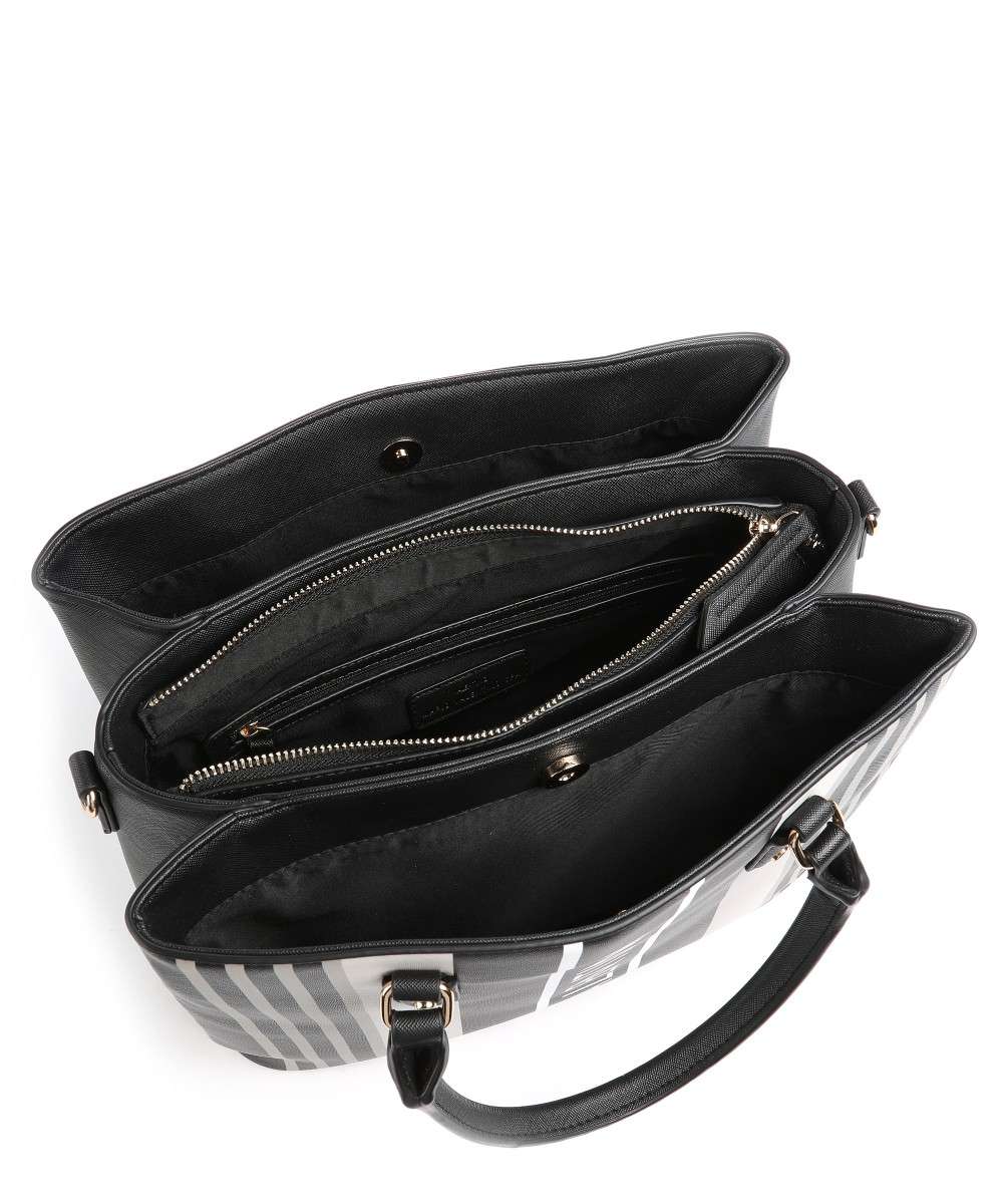 Borsa a Mano E tracolla Island Bicolor nera by Mario Valentino