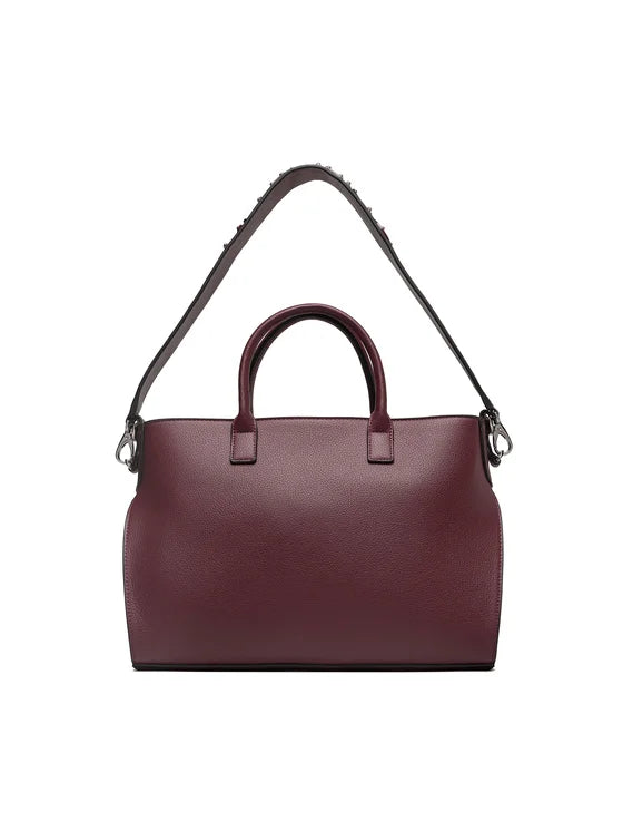 Borsa a Mano E Tracolla Haggis Amaranto