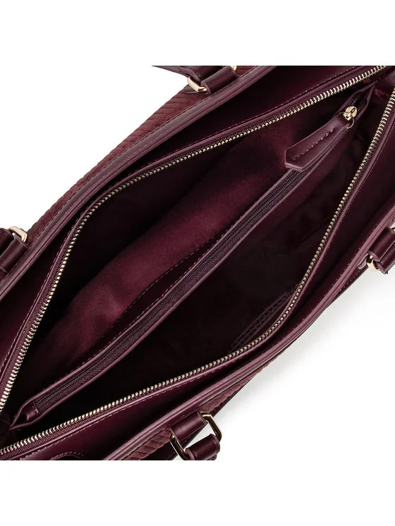 Borsa a Spalla Tandori Amaranto Velluto