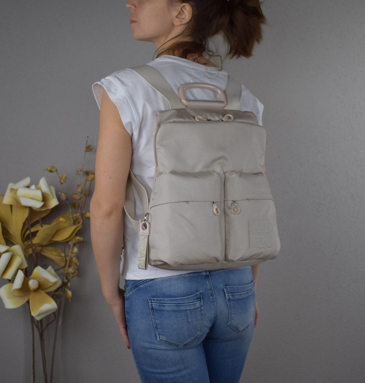 Zaino MD20 Off White by Mandarina Duck