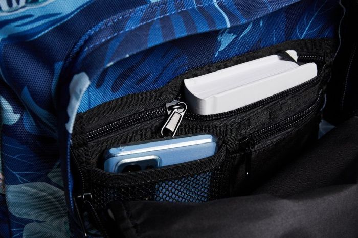 Zaino Scuola Invicta Jelek Fiori Blu 38 Litri