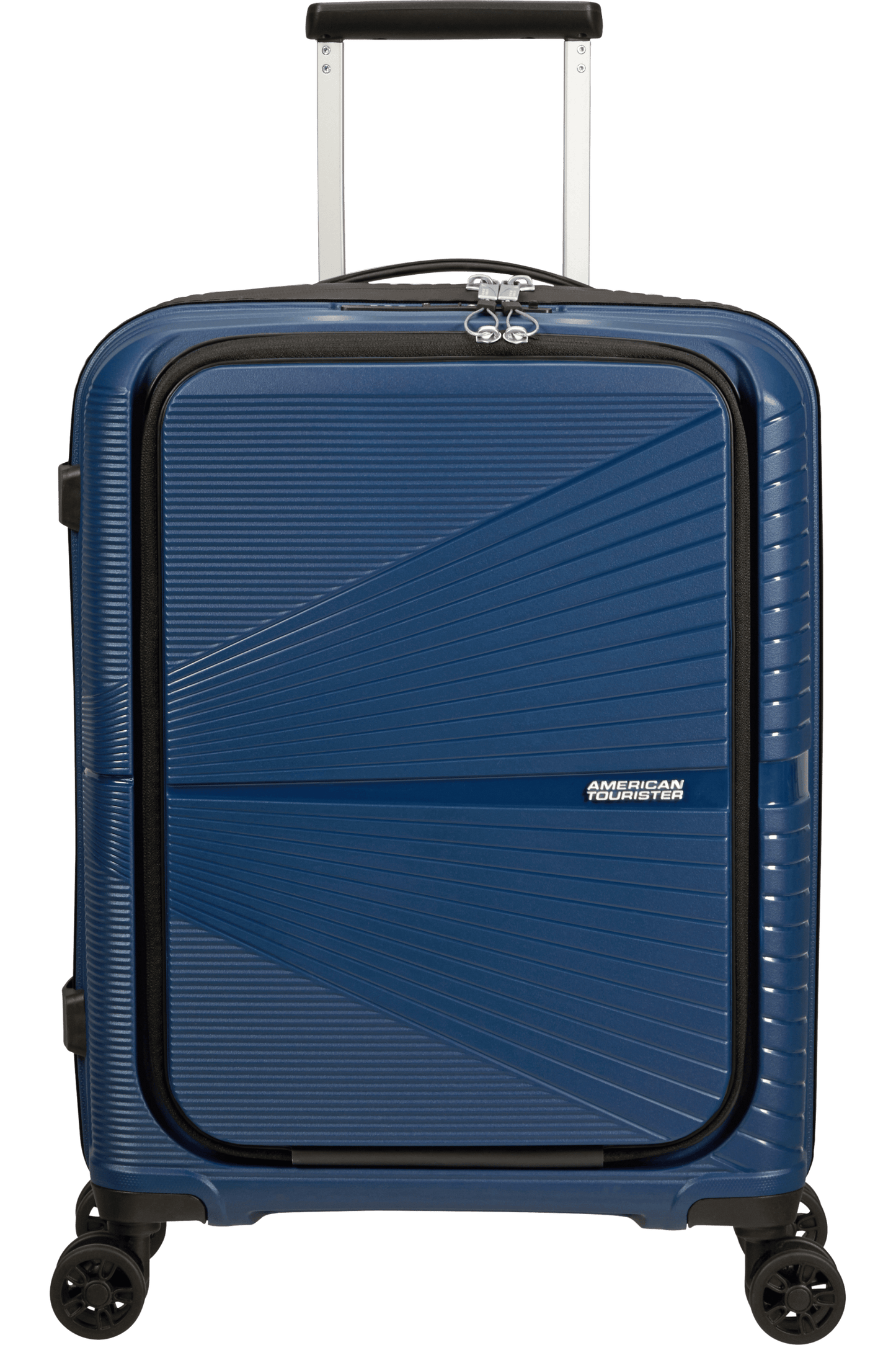 Bagaglio a Mano con porta PC E USB AIRCONIC 55CM BLU