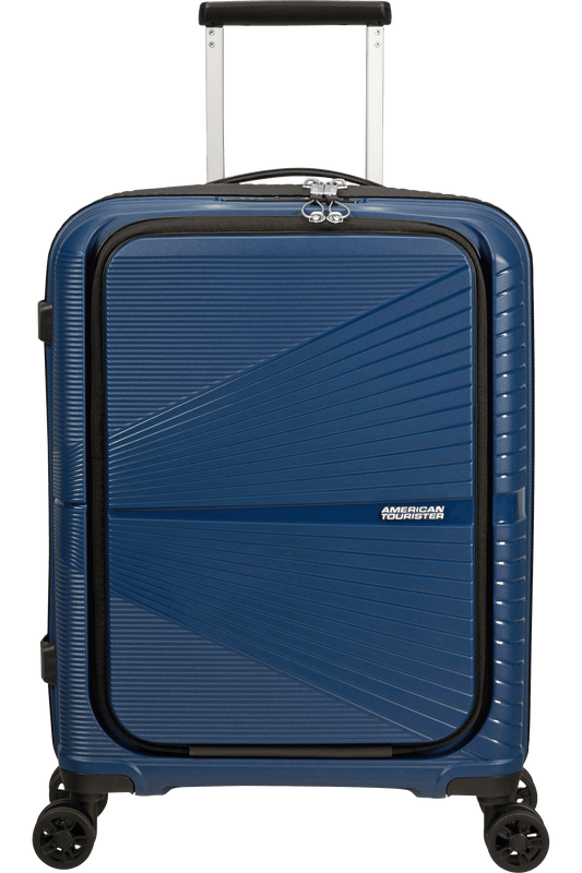 Bagaglio a Mano con porta PC E USB AIRCONIC 55CM BLU