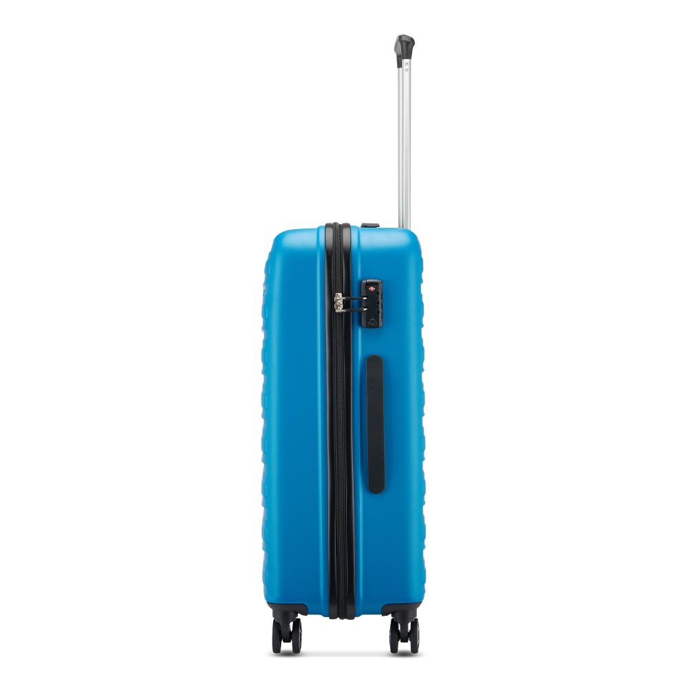 Trolley Medio 4 ruote Houston Petrolio 67 cm