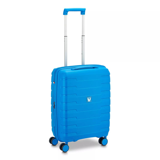 SKYLINE 2.0 Trolley bagaglio a mano 55x40x20/25 cm Espandibile - Bluette