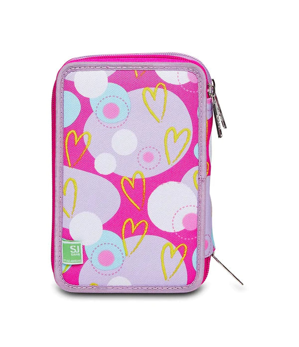 ASTUCCIO 3 ZIP - HEART LOLLY Seven J