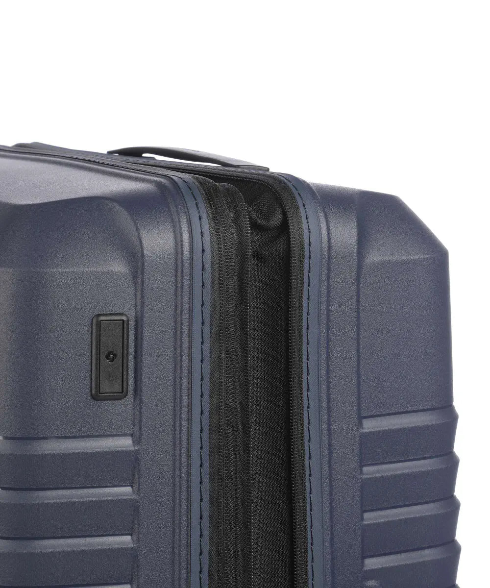 INTUO Valigia trolley (4 ruote) blu scuro 69 cm