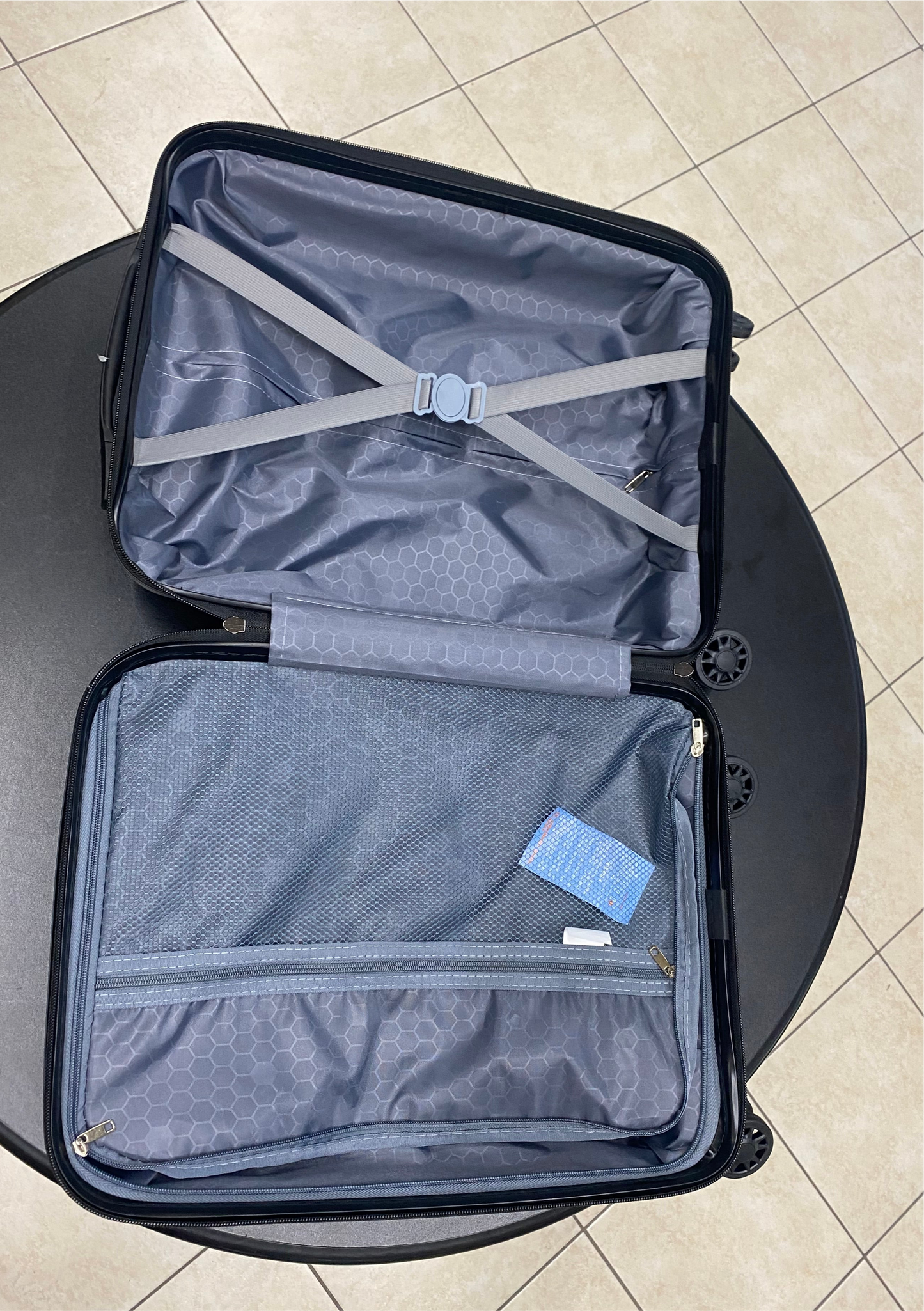 Bagaglio a Mano Gratuito a bordo EasyJet 45x36x20cm Zily Nero