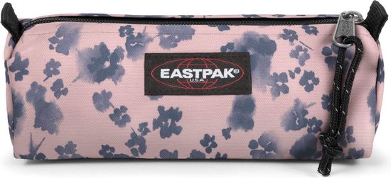 Astuccio Eastpak Benchmark Silky Pink Fiori Rosa