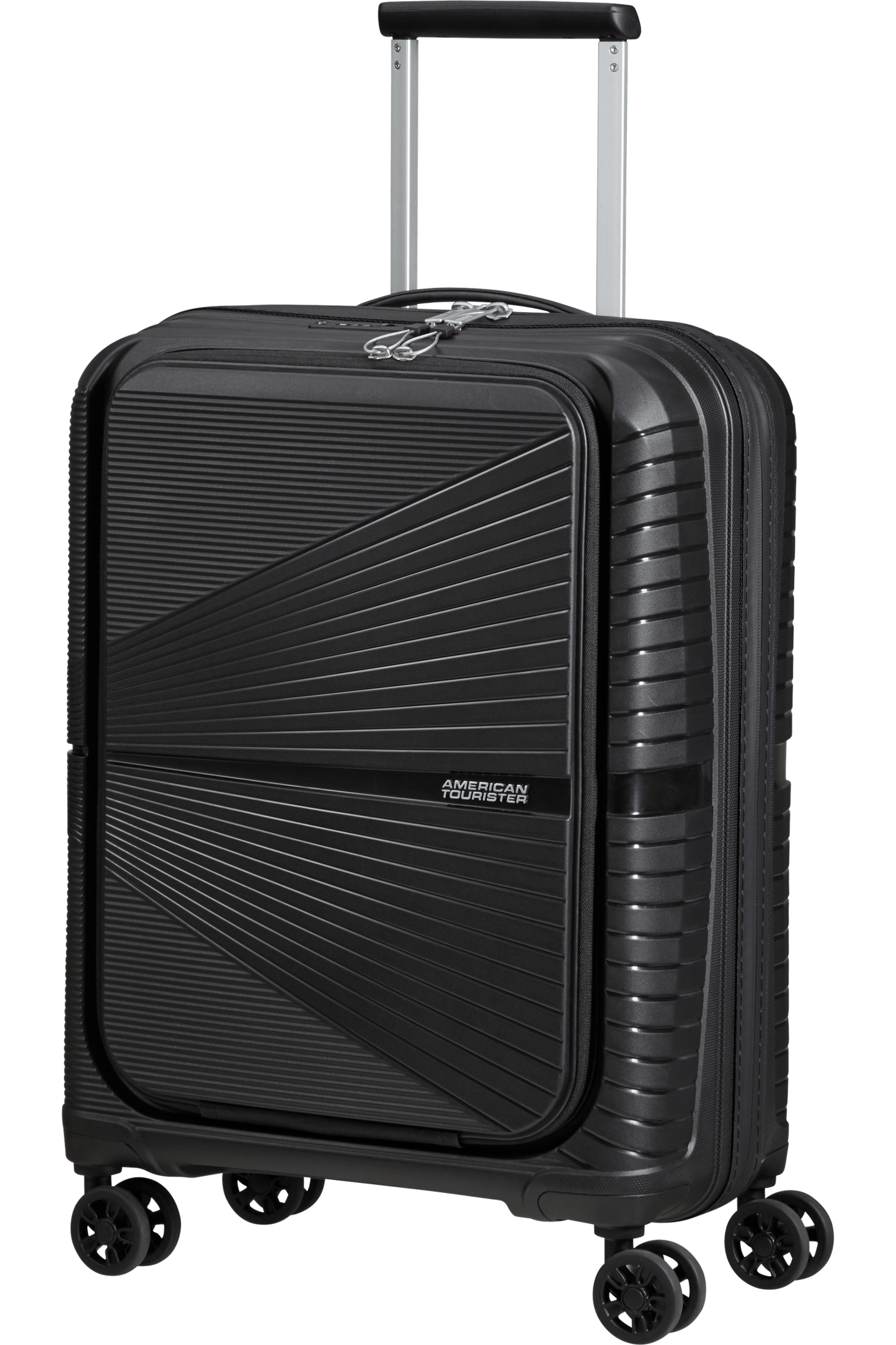 AIRCONIC Bagaglio A Mano Porta pc 15'' e porta USB NERO