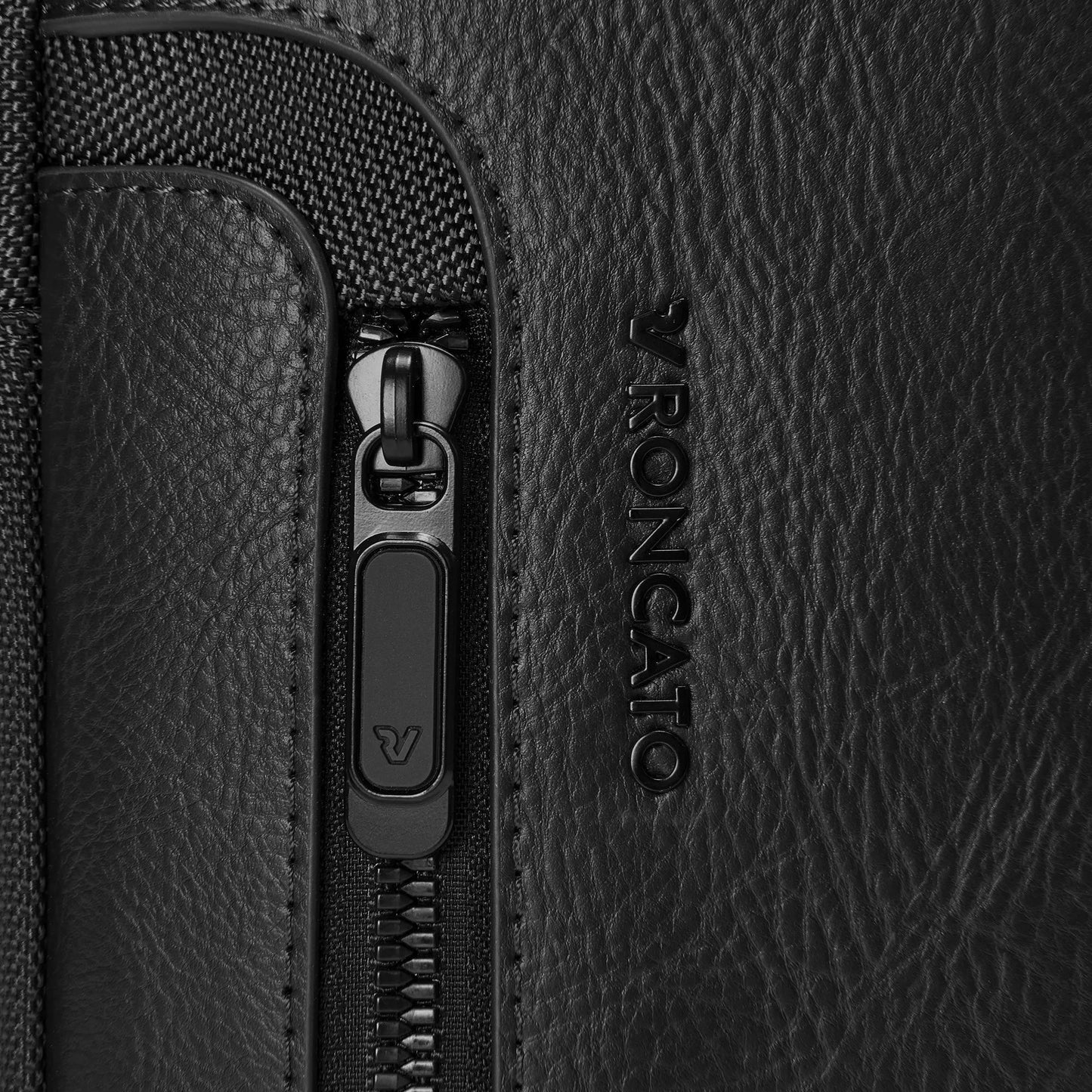 Borsa uomo monospalla Roncato Panama 4.0 895 Nero