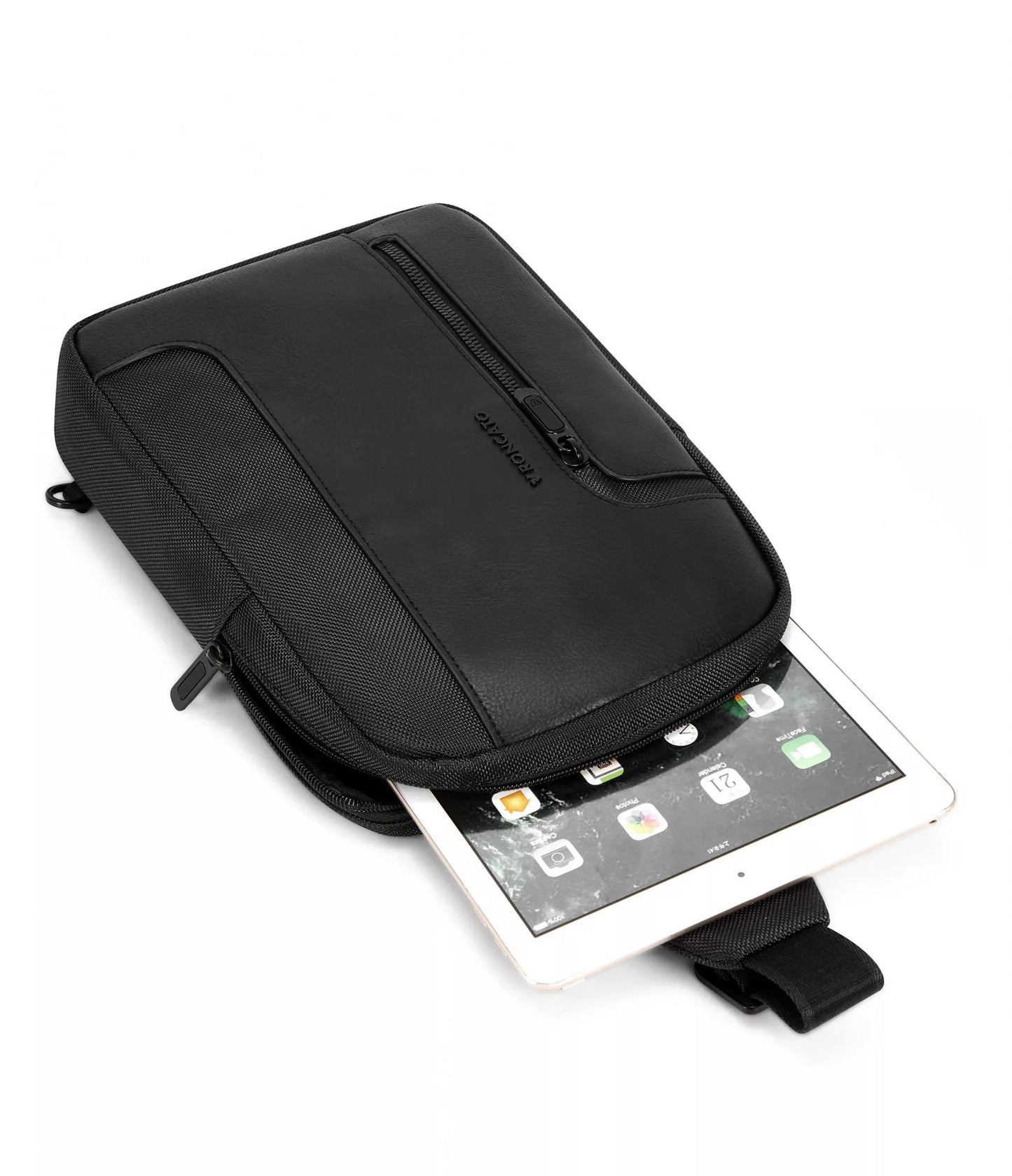 Borsa uomo monospalla Roncato Panama 4.0 895 Nero