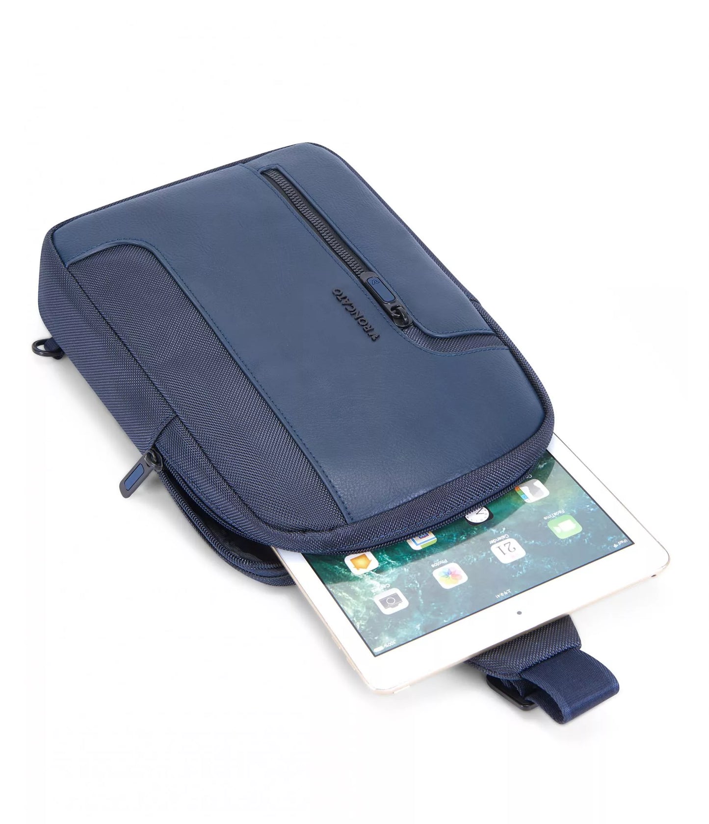 Borsa uomo monospalla Roncato Panama 4.0 895 Blu