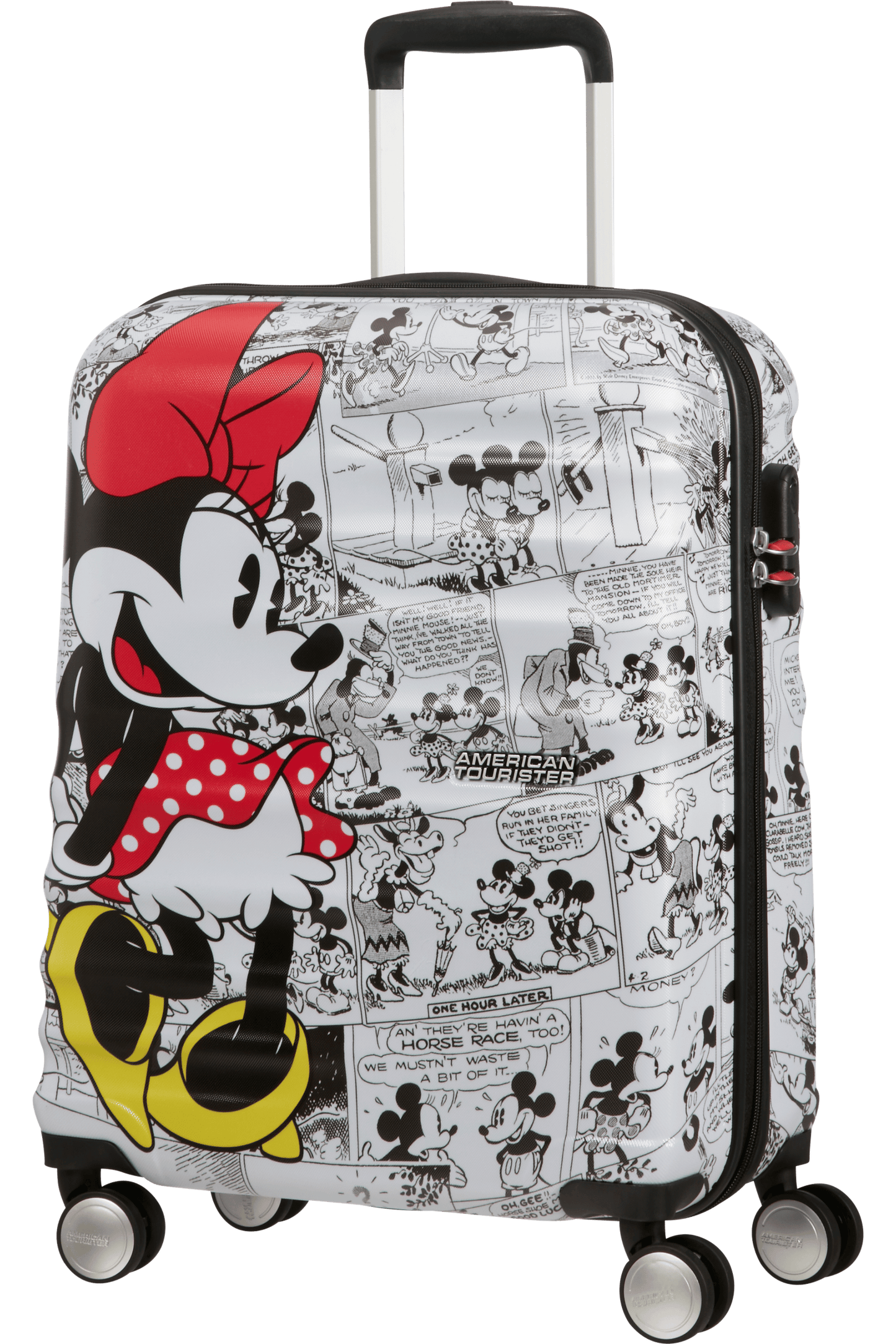 Bagaglio a Mano Diney Wavebreaker 55 cm Minnie Comics White