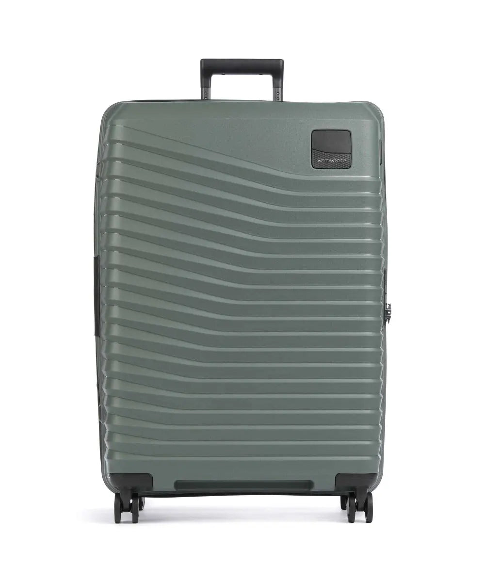 Valigia Trolley INTUO verdone 75 cm 4 ruote Espandibile