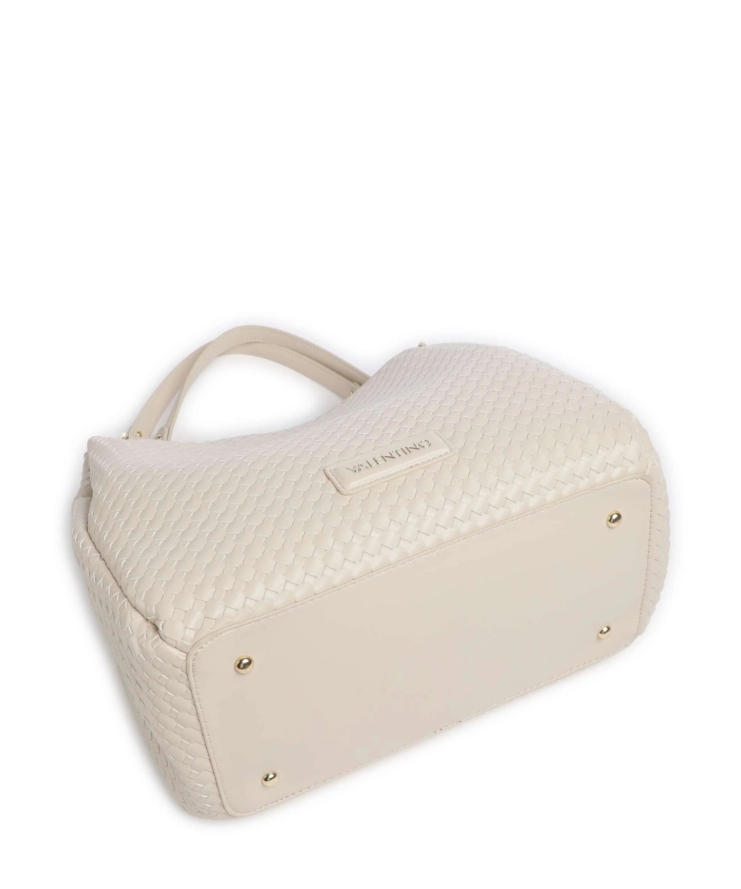 Borsa Hobo Gea Intrecciata Ecru Grande