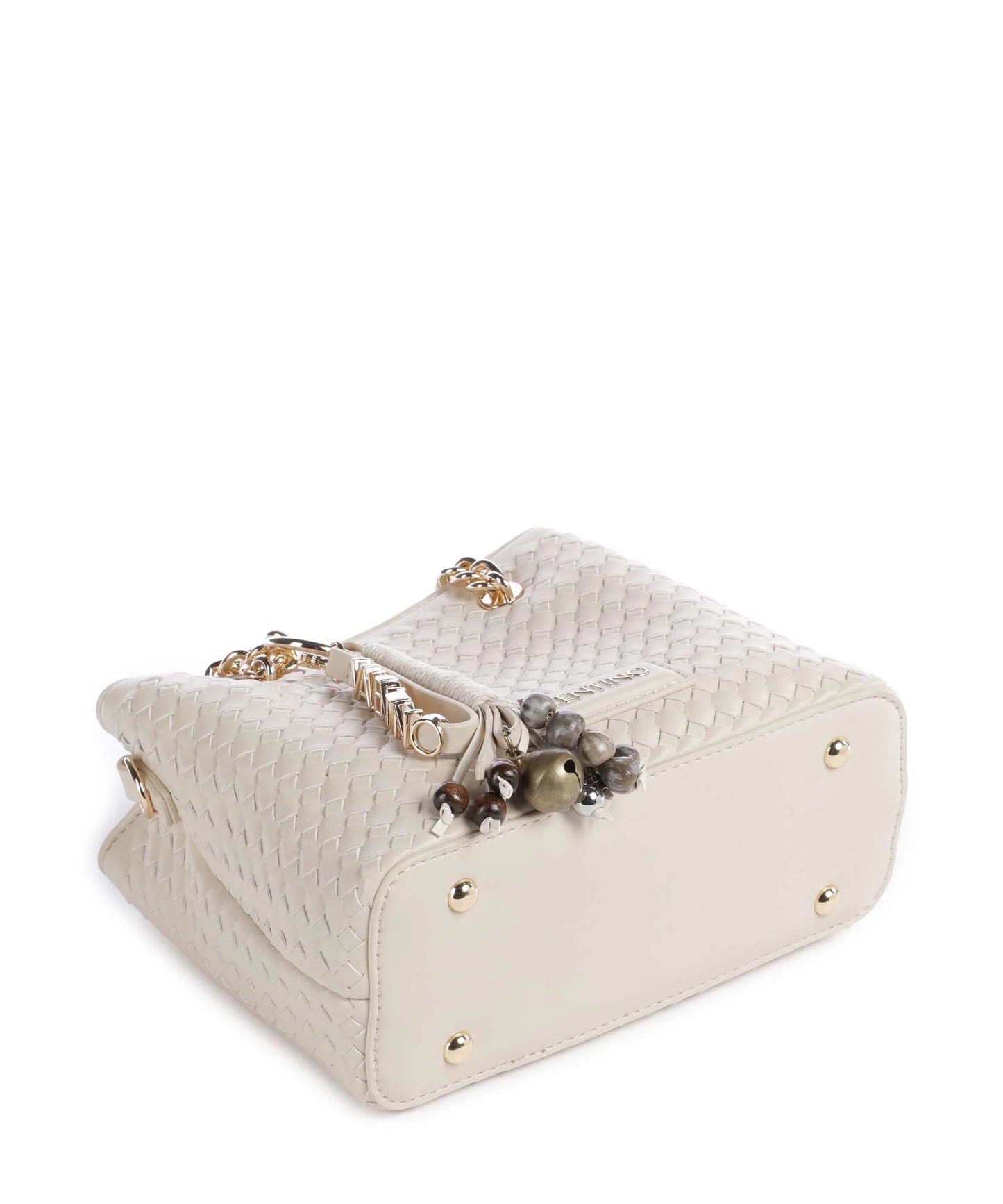 Shopping Intrecciata Media Gea Ecru