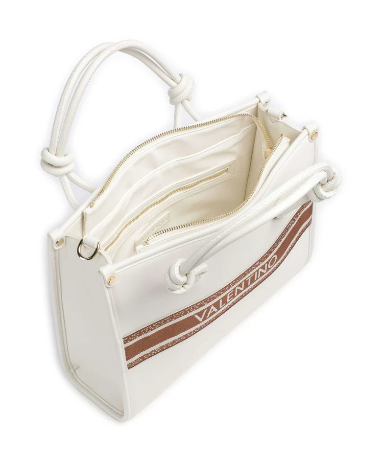 Borsa a Mano E Tracolla Aella Bianco