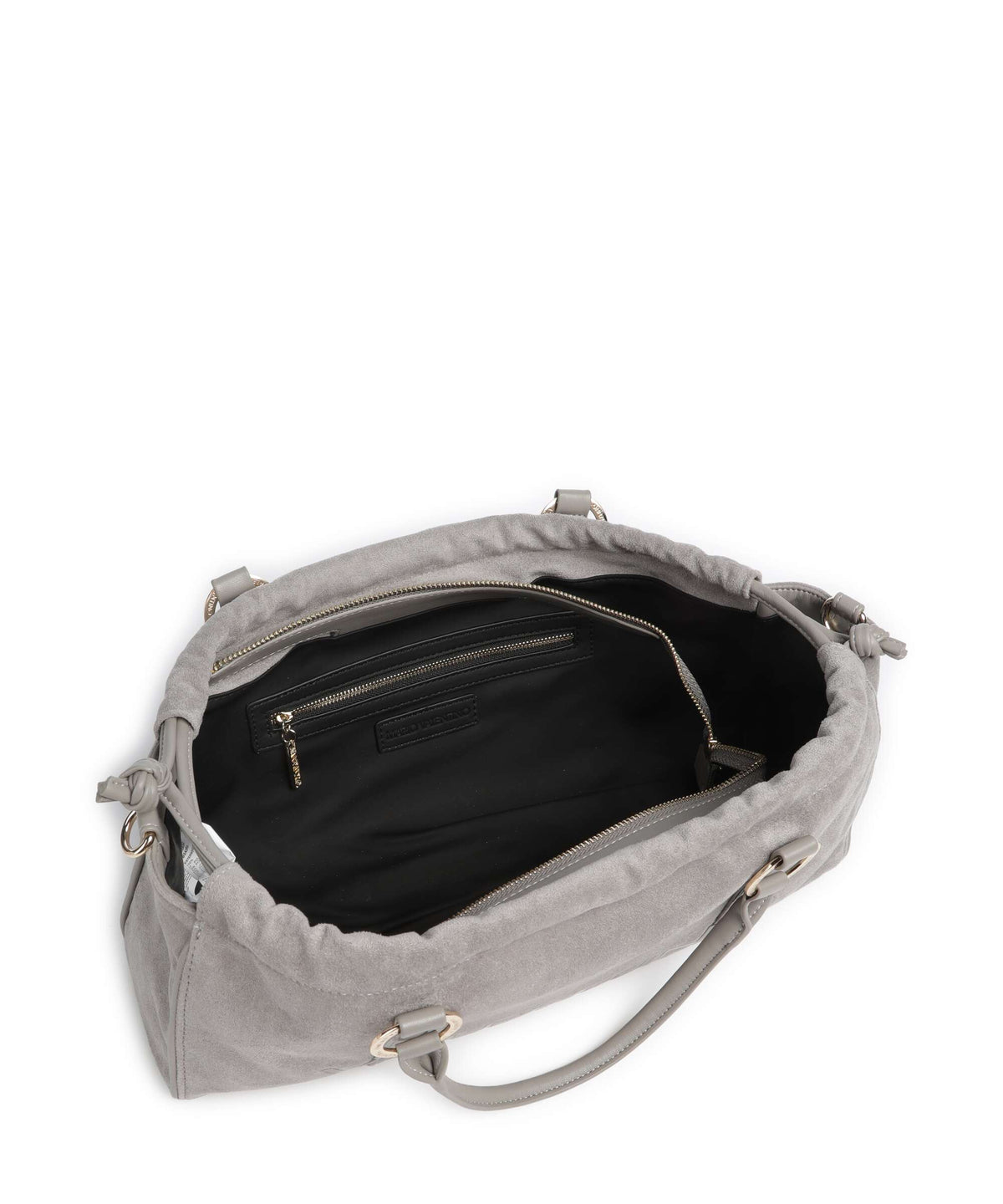 Eirlys Red Borsa a mano Bussolotto Effetto scamosciato Antracite