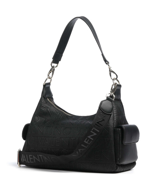 Borsa Hobo Media Nera Logata Sveva