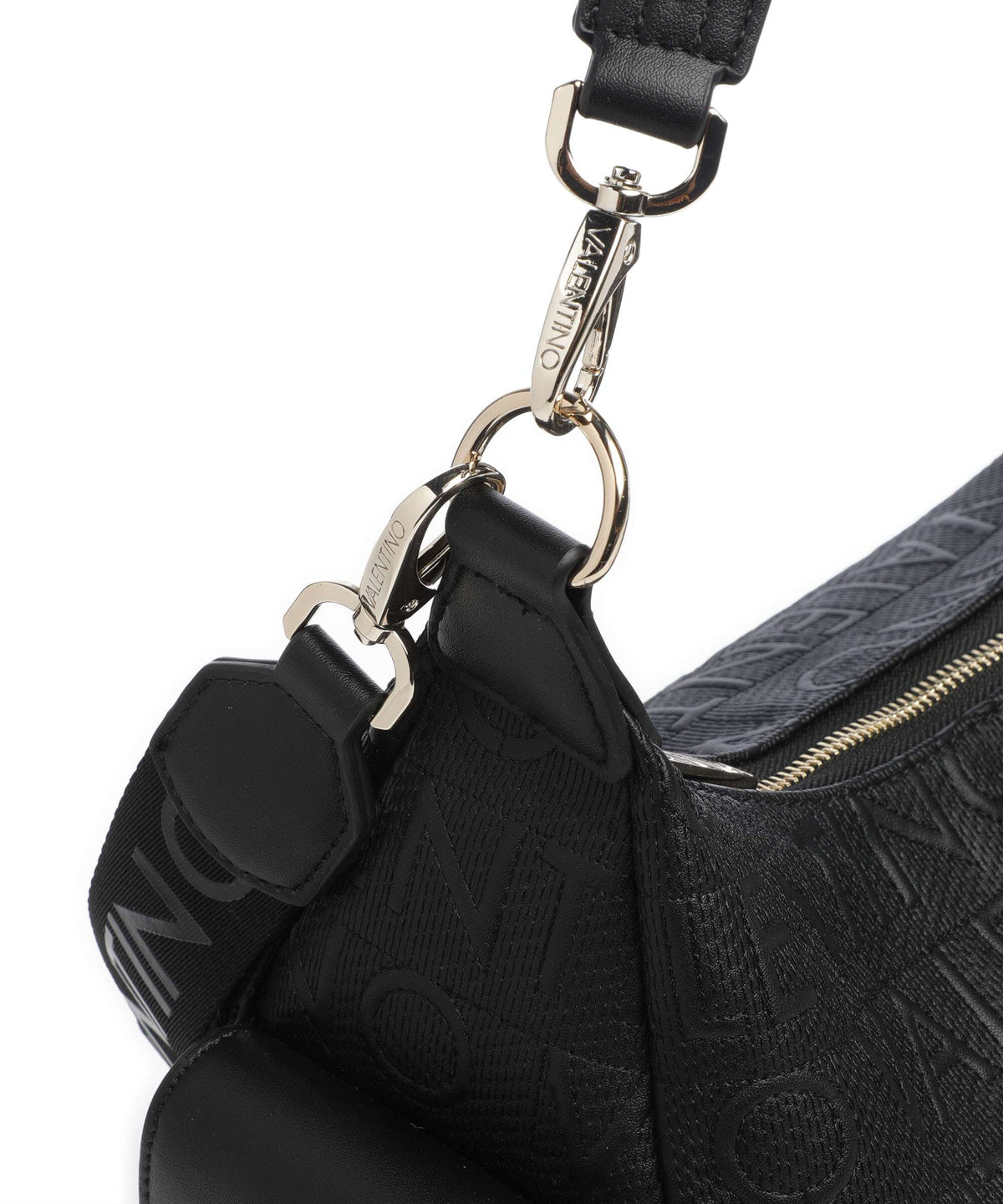 Borsa Hobo Media Nera Logata Sveva