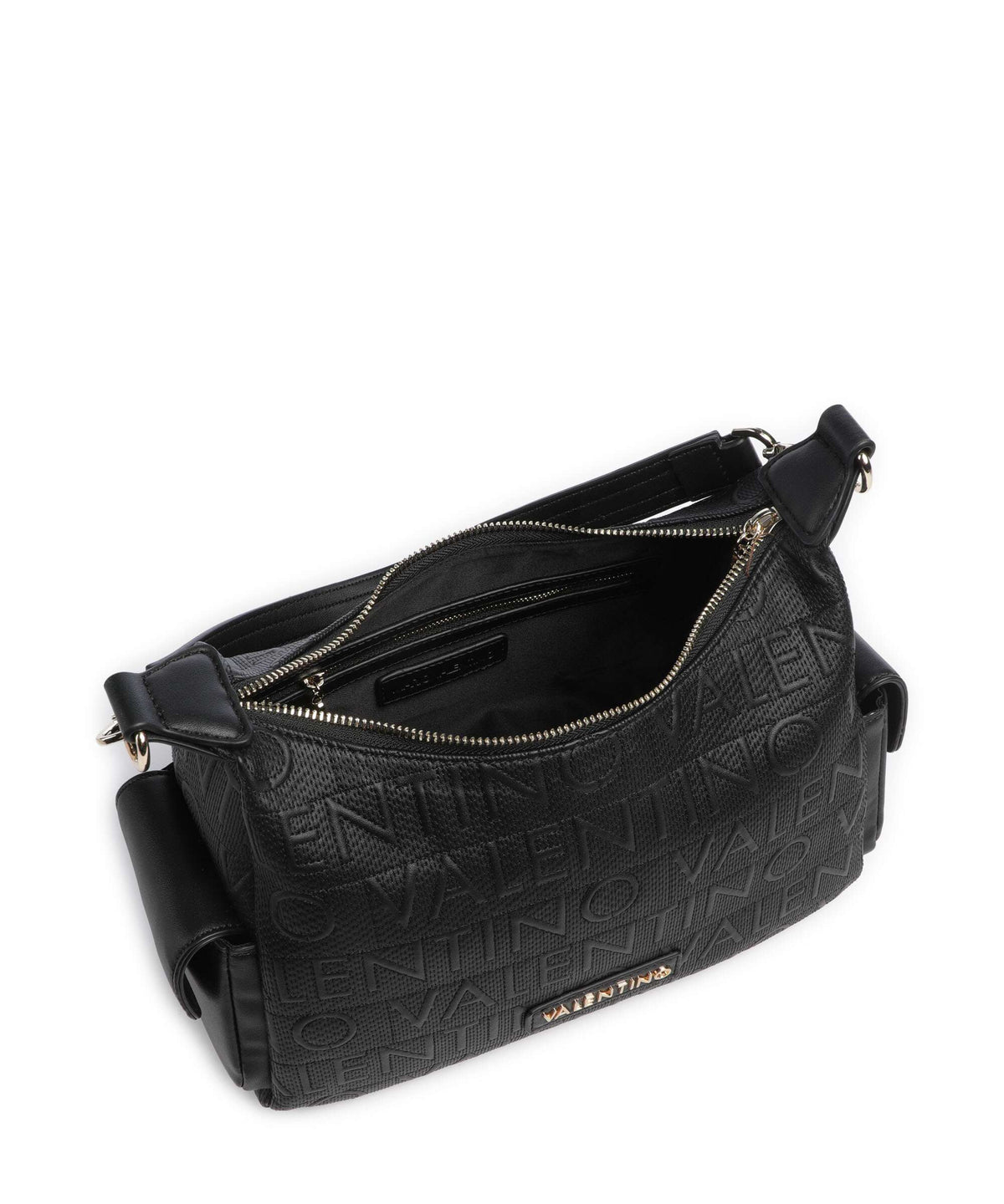 Borsa Hobo Media Nera Logata Sveva