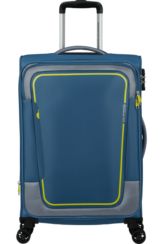 Pulsonic 68cm Valigia da Stiva Coronet Blue Espandibile