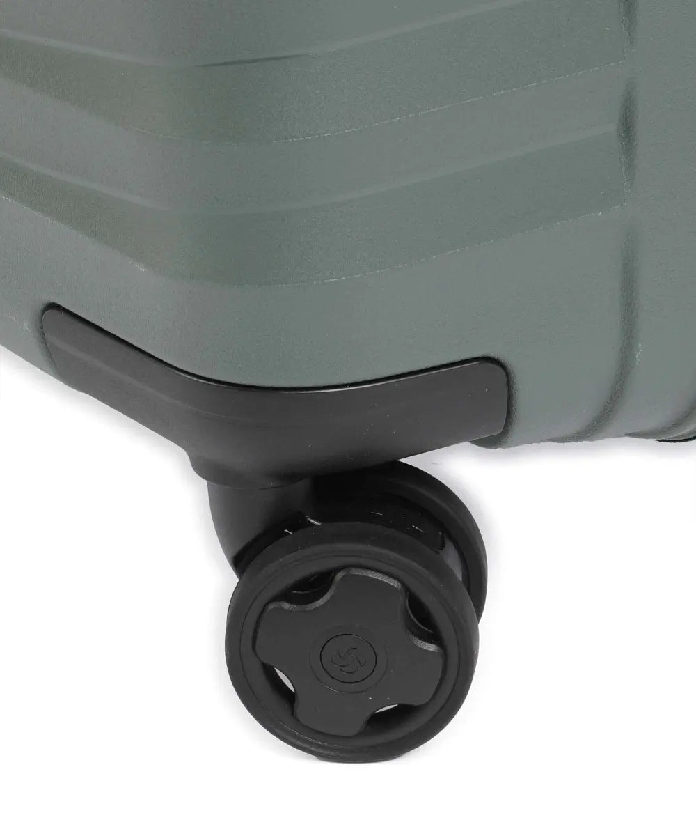 Valigia Trolley INTUO verdone 75 cm 4 ruote Espandibile