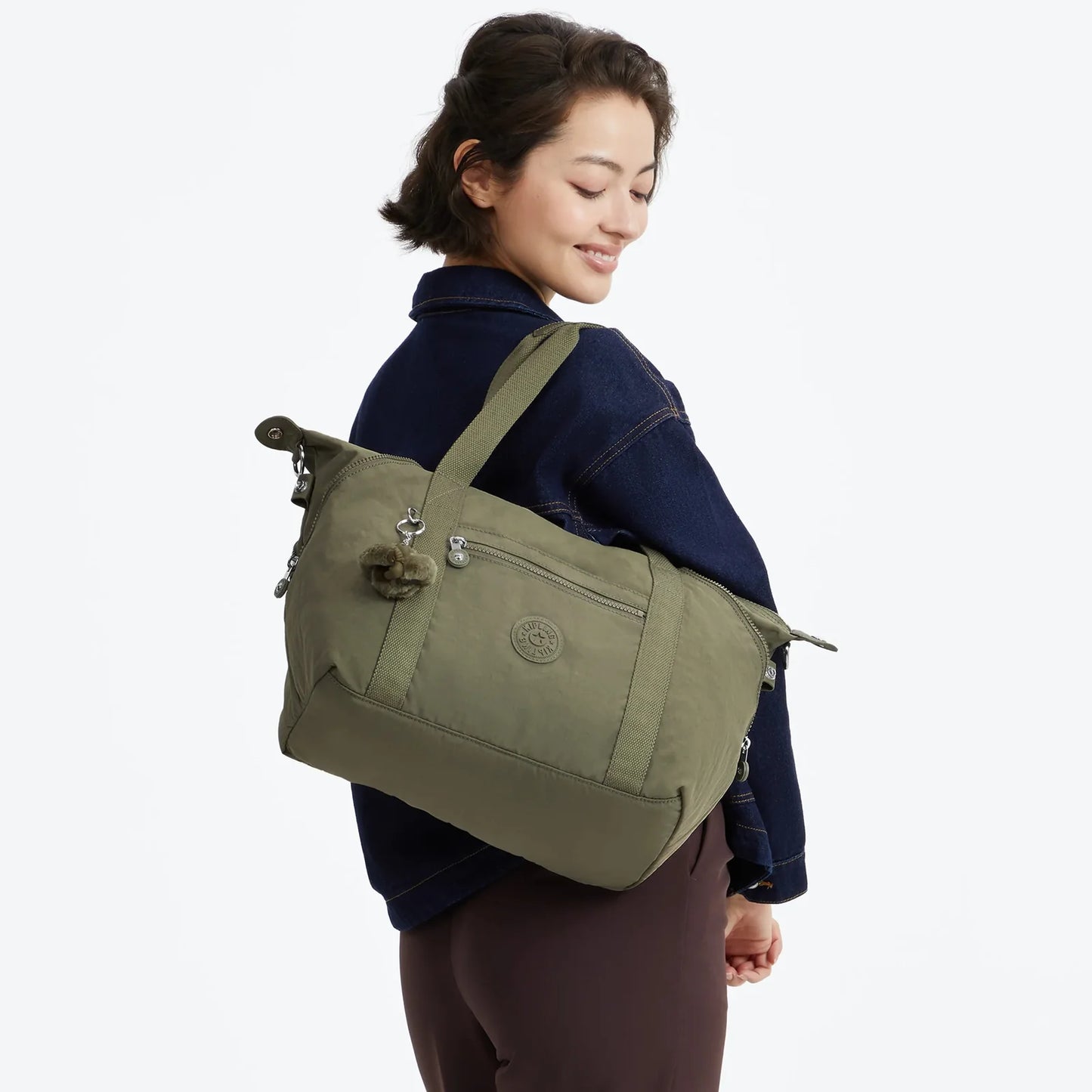 ART Borsa a Mano Grande con Tracolla Rimovibile Almost Sage