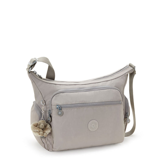 Borsa a Tracolla Gabbie Grande Grey Gris by Kipling