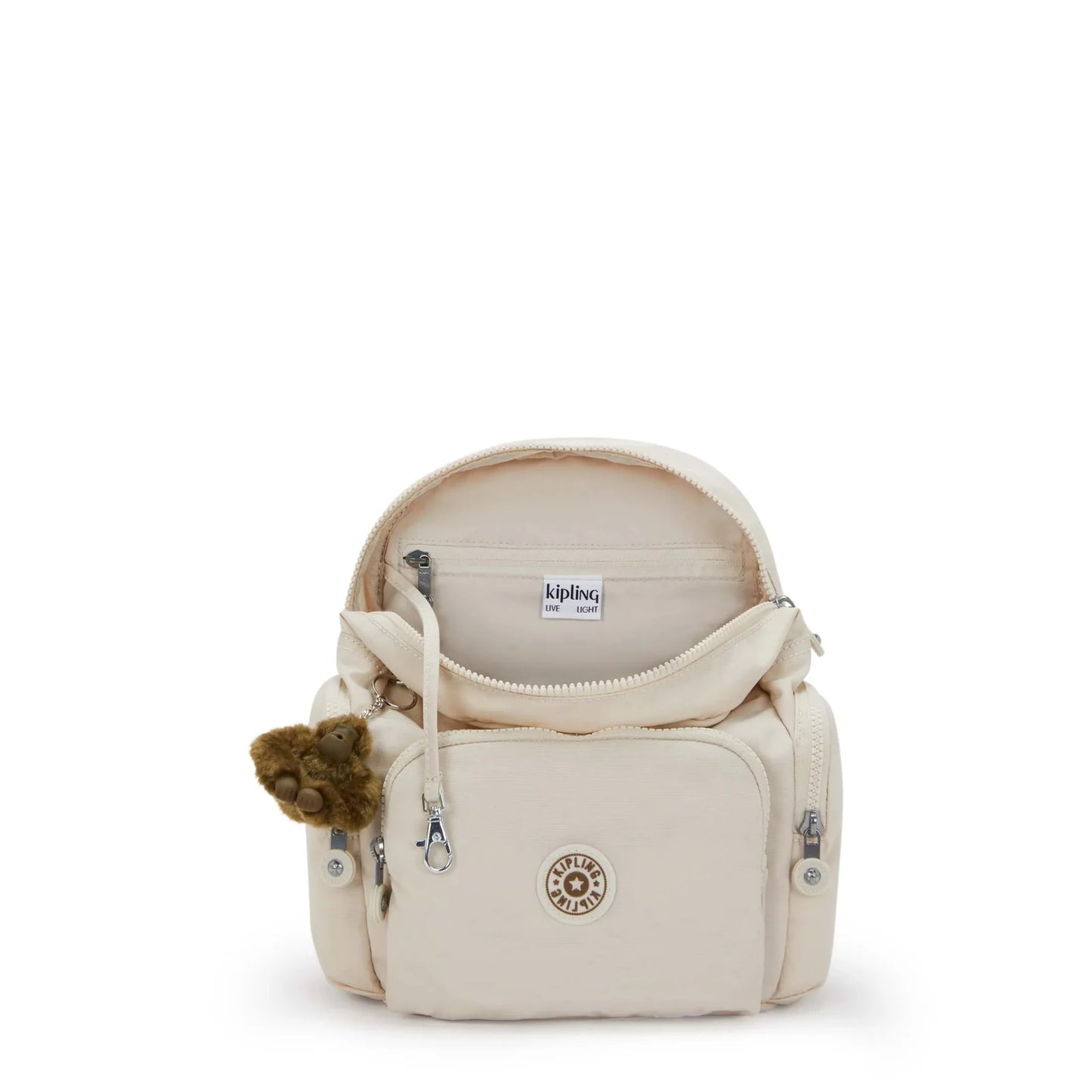 Zaino City Zip Mini Sabbia