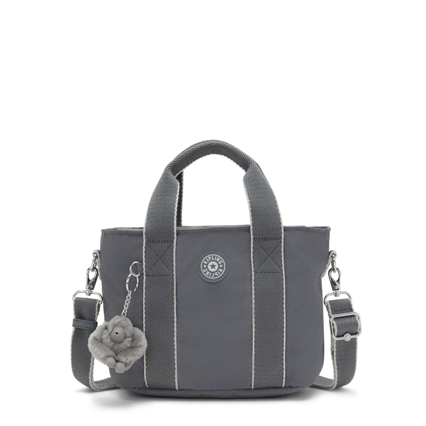 MINTA Borsa media con maniglie per il trasporto e tracolla regolabile Moonlit Grey