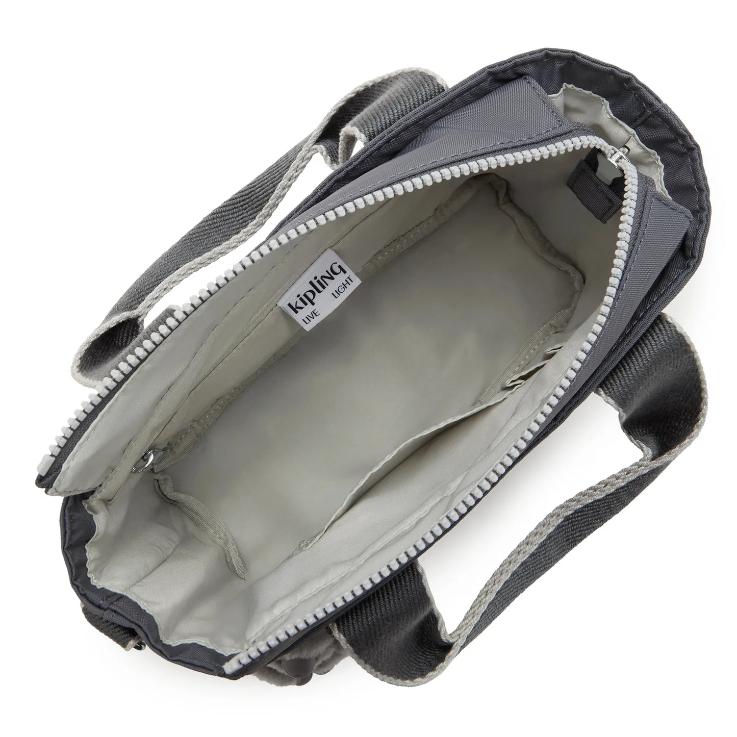 MINTA Borsa media con maniglie per il trasporto e tracolla regolabile Moonlit Grey