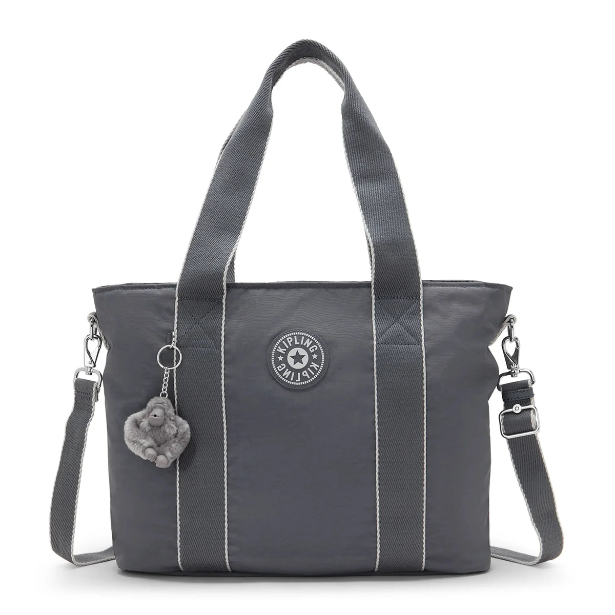 MINTA L UP Borsa tote grande con tracolla rimovibile Moonlit Grey