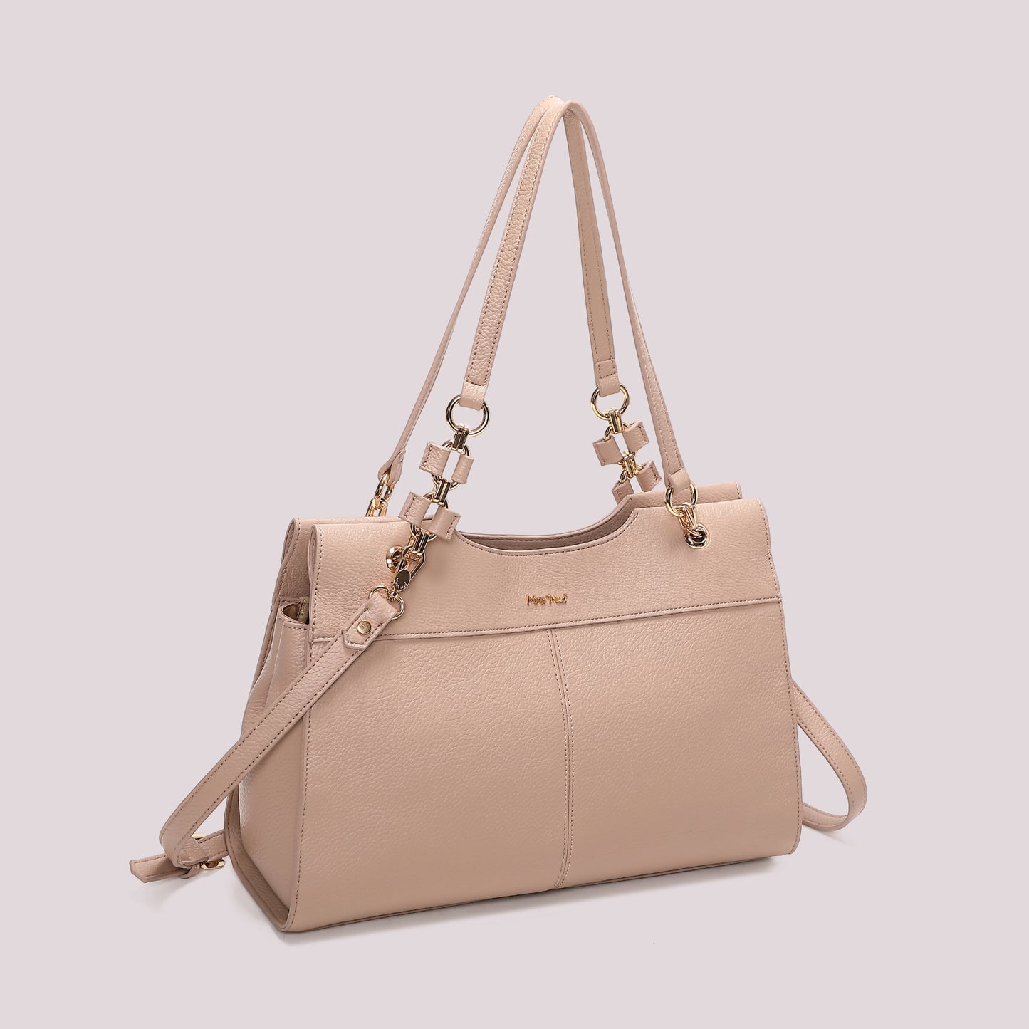 Shopper Elegante con catena Nude Mimi-Muà