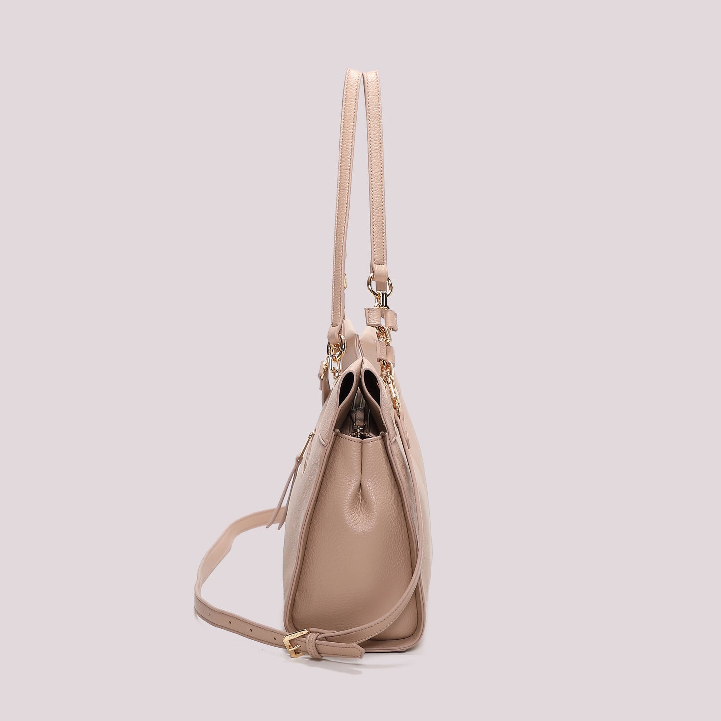 Shopper Elegante con catena Nude Mimi-Muà