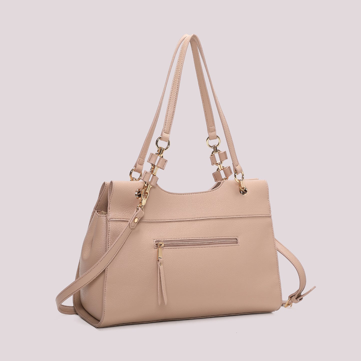 Shopper Elegante con catena Nude Mimi-Muà