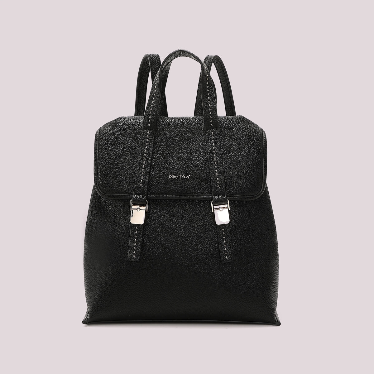 Zaino con borchie Mimì-Muà Nero
