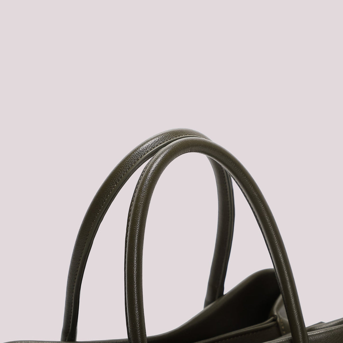 Borsa a Mano E tracolla Verde Militare con borchiette