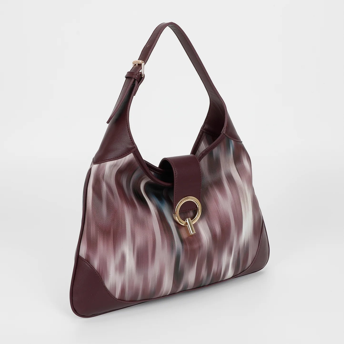 Borsa A Spalla e Tracolla MIMI-MUà amaranto fantasia