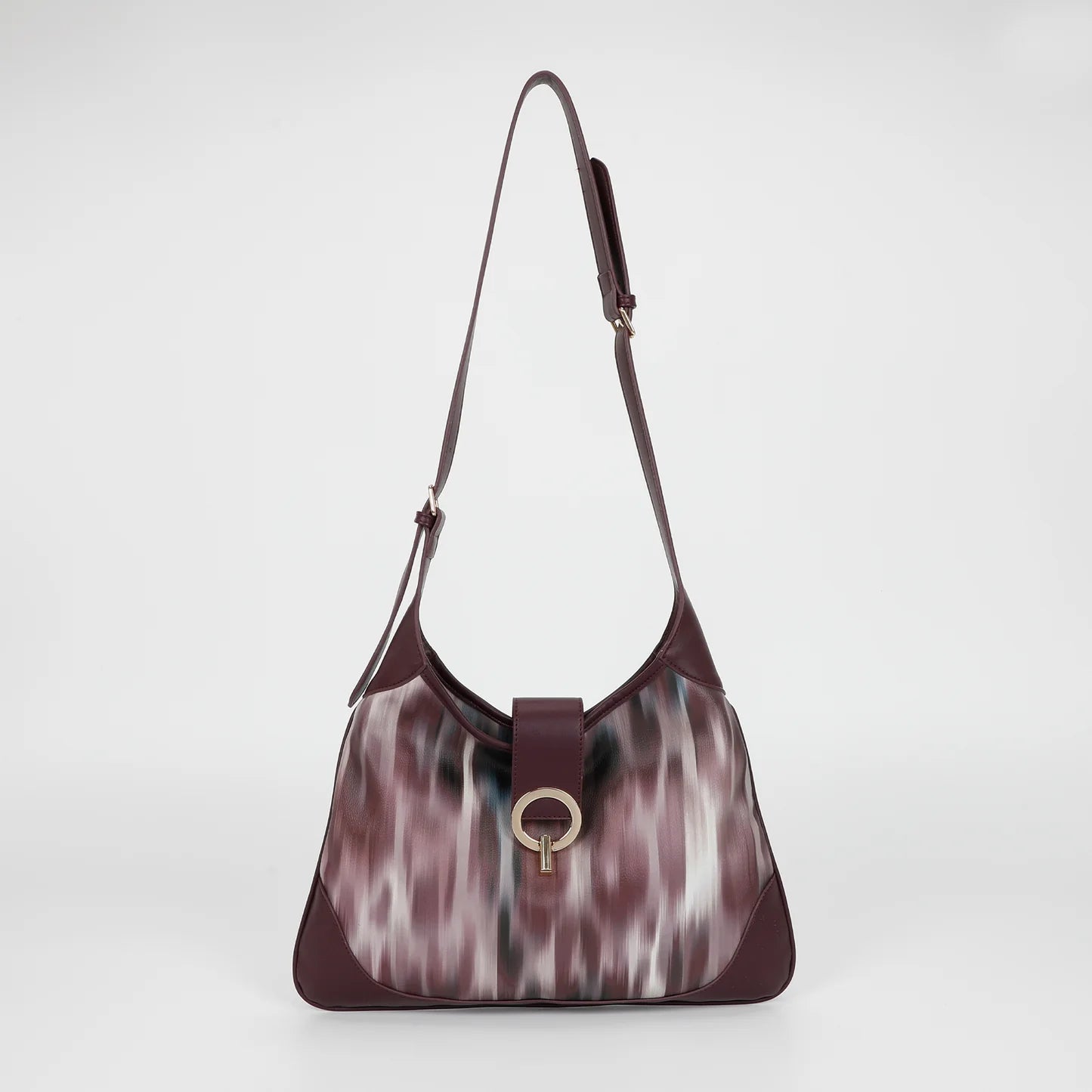 Borsa A Spalla e Tracolla MIMI-MUà amaranto fantasia