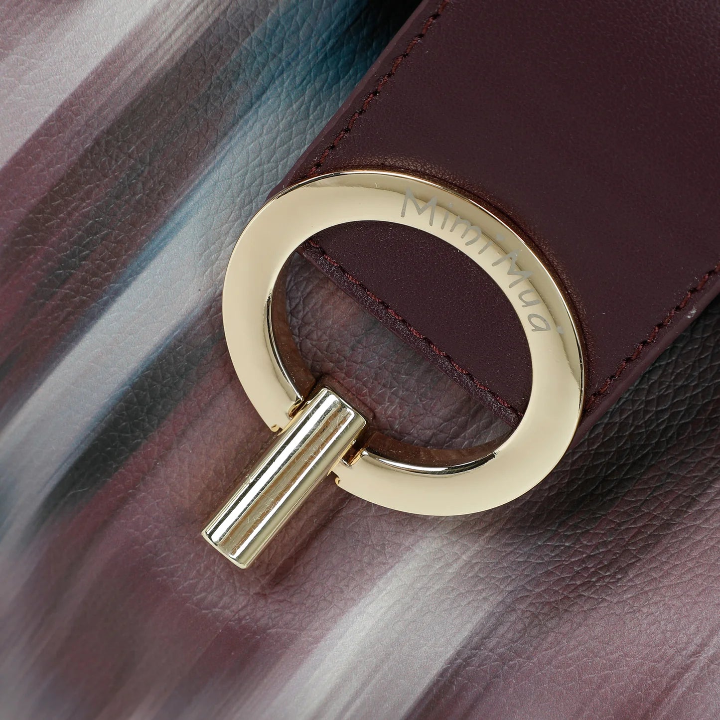 Borsa A Spalla e Tracolla MIMI-MUà amaranto fantasia