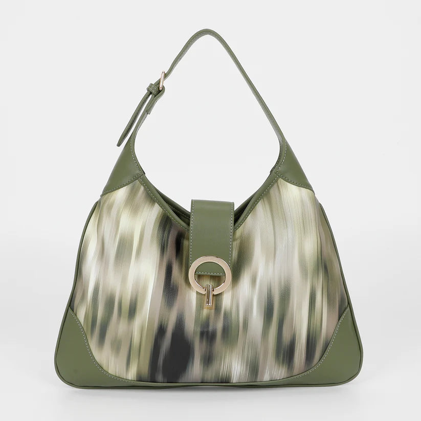 Hobo Bag Verde Multicolor Mimi -Muà