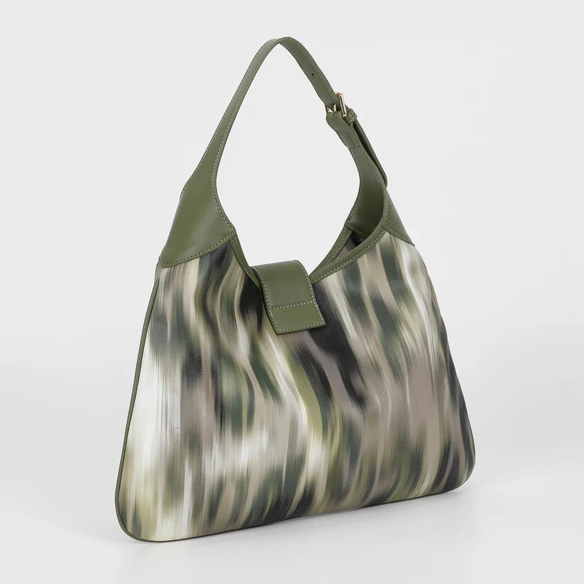 Hobo Bag Verde Multicolor Mimi -Muà